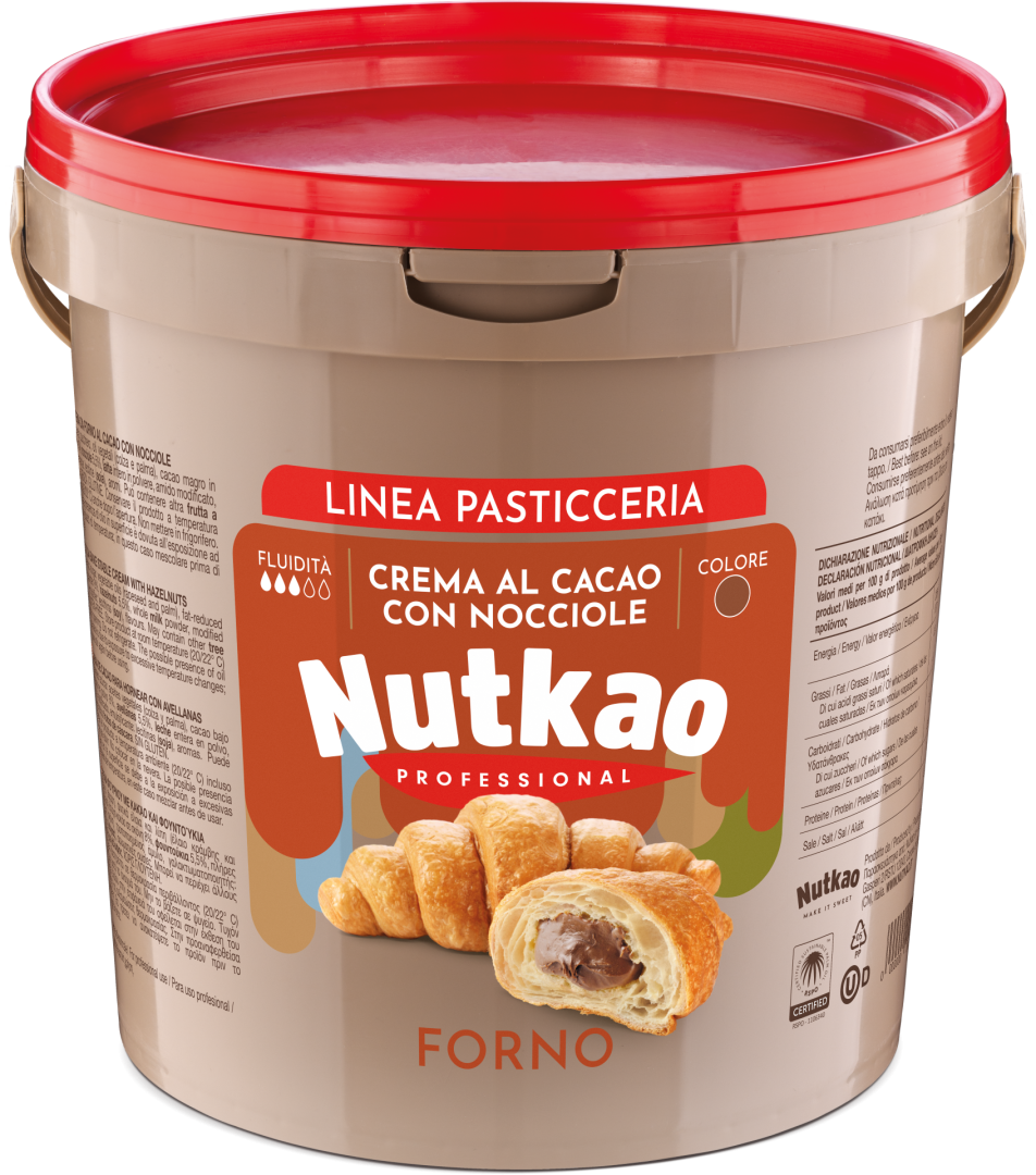 Nutkao süthető kakaókrém mogyoróval 5,5% 6kg