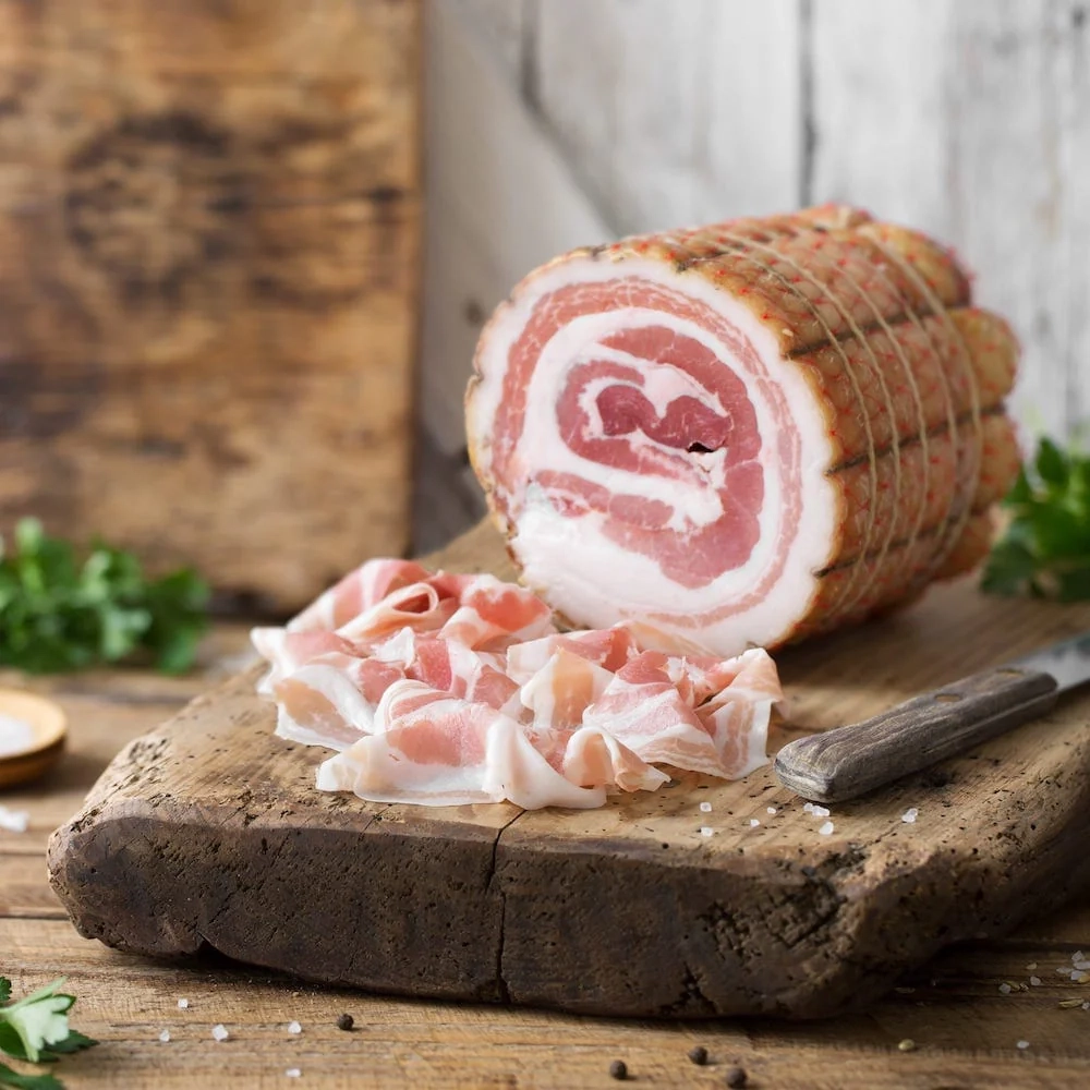 Pancetta arrotolata szalonna 3-4 kg