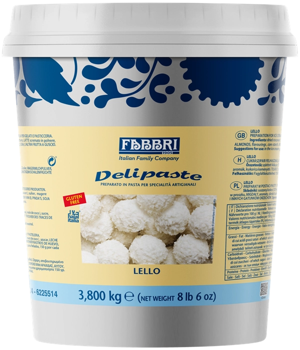 FABBRI kókusz-mand.paszta 3,8kg