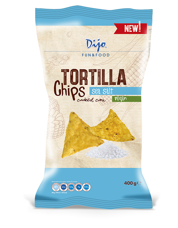 Dijo Tortilla chips sós 400 g