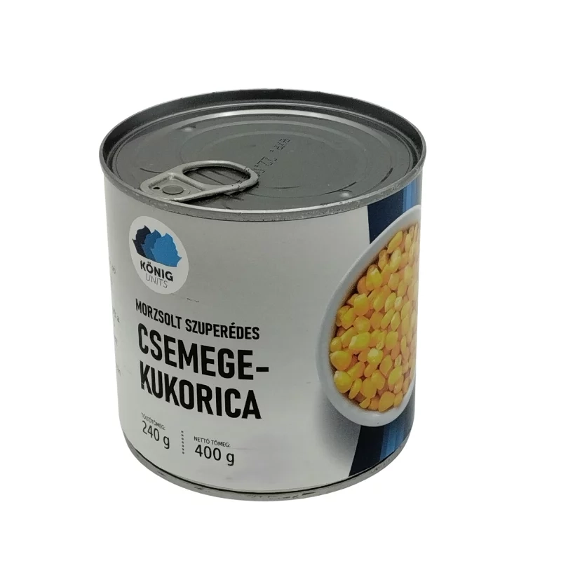 König Csemegekukorica konzerv 400 g