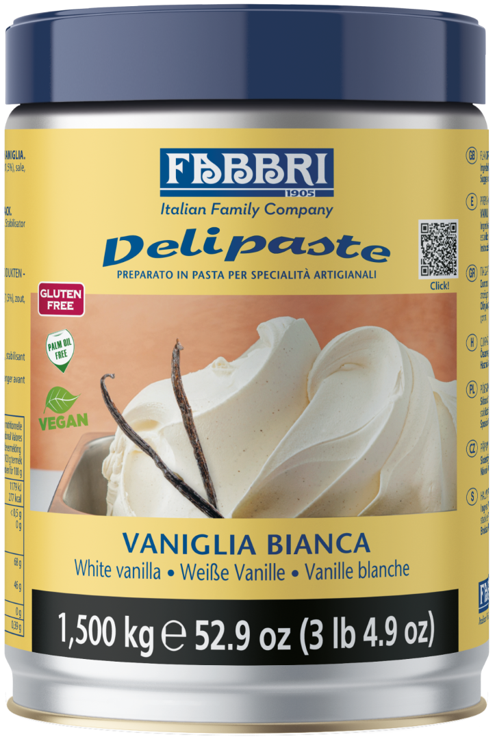 FABBRI Fehér vanília paszta 1,5kg