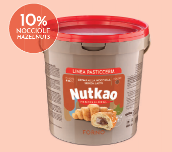 Nutkao süthető, tejmentes mogyorókrém 10% 6 kg