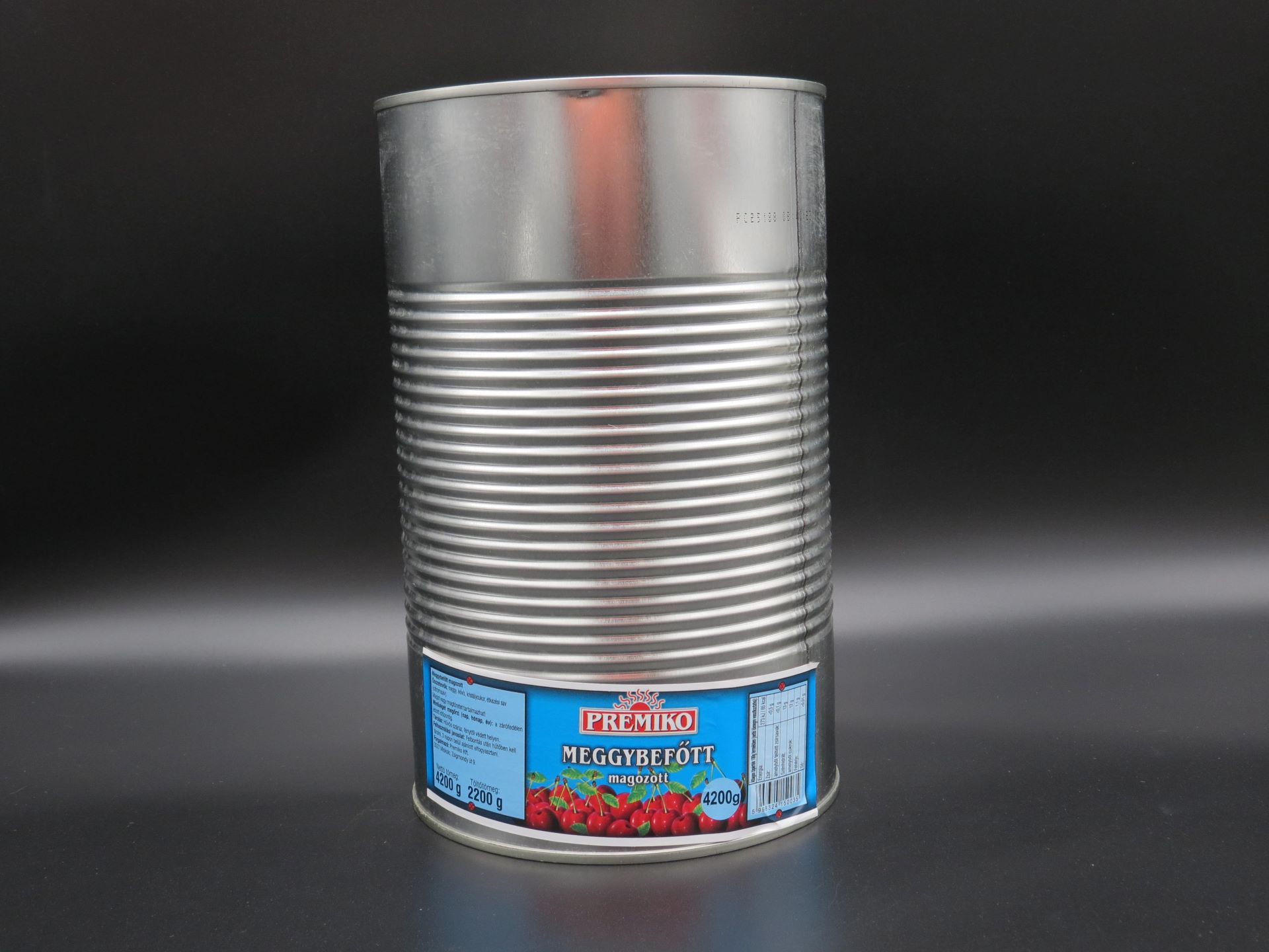 Meggybefőtt magozott konzerv 4200 g