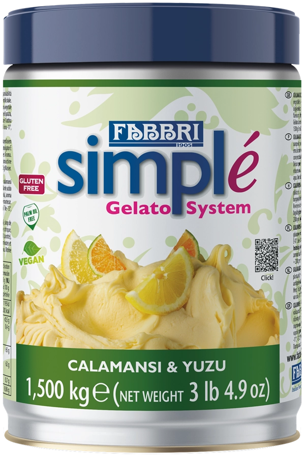 FABBRI Simplé calamansi & yuzu 1,5kg