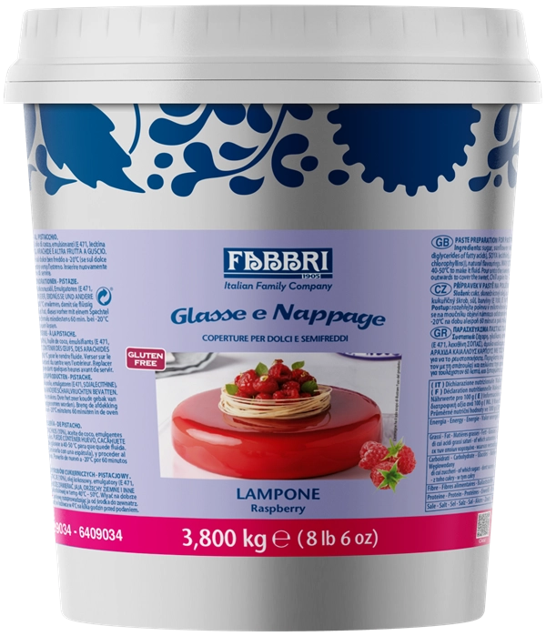 FABBRI Tükörzselé málnás 4,5kg