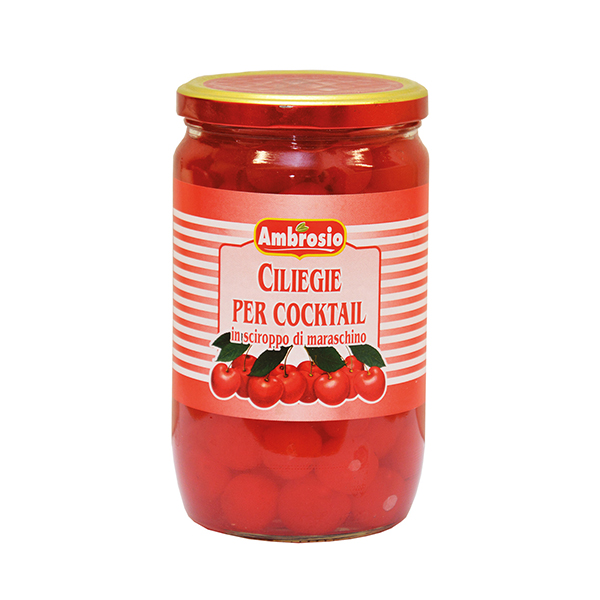 Koktél cseresznye piros 800 gr