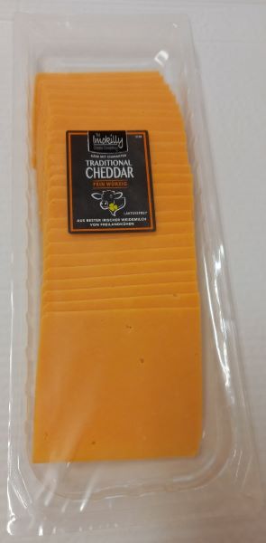 Ír Cheddar vörös sajt, szeletelt 500g