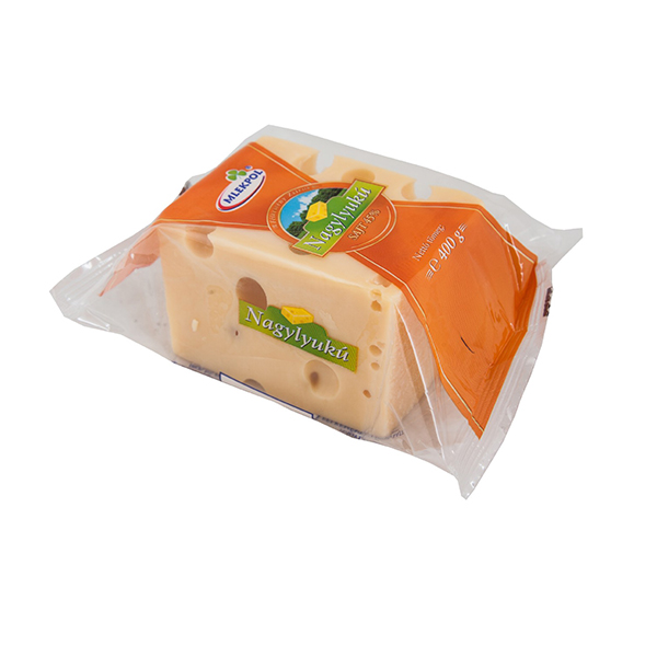 Nagylyukú darabolt sajt 400g