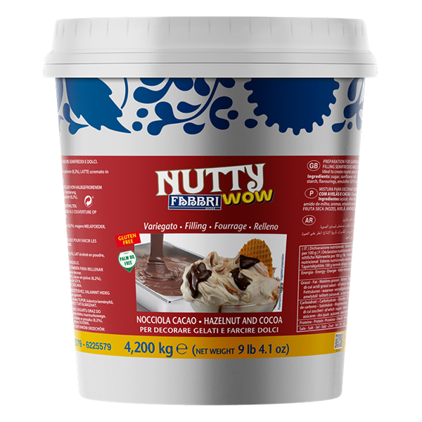 FABBRI NUTTY WOW MOGYORÓS ÉS KAKAÓS  4,2KG