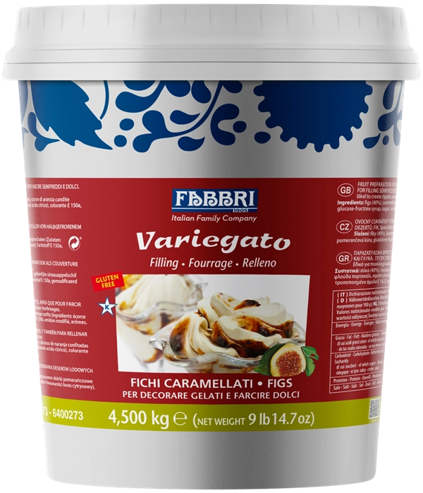 FABBRI KARAMELLIZÁLT FÜGE VARIEGATO  4,5kg