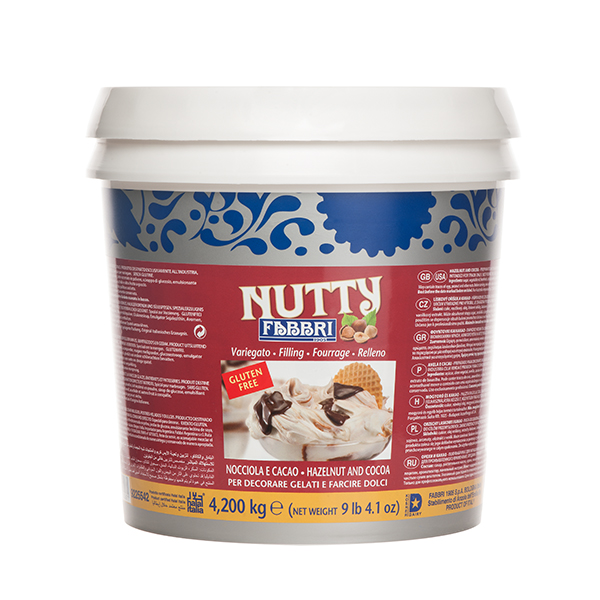 FABBRI NUTTY VARIEGATO 4,2kg mogyorós