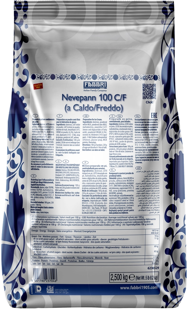 FABBRI NEVEPANN 100 CF 2,5kg