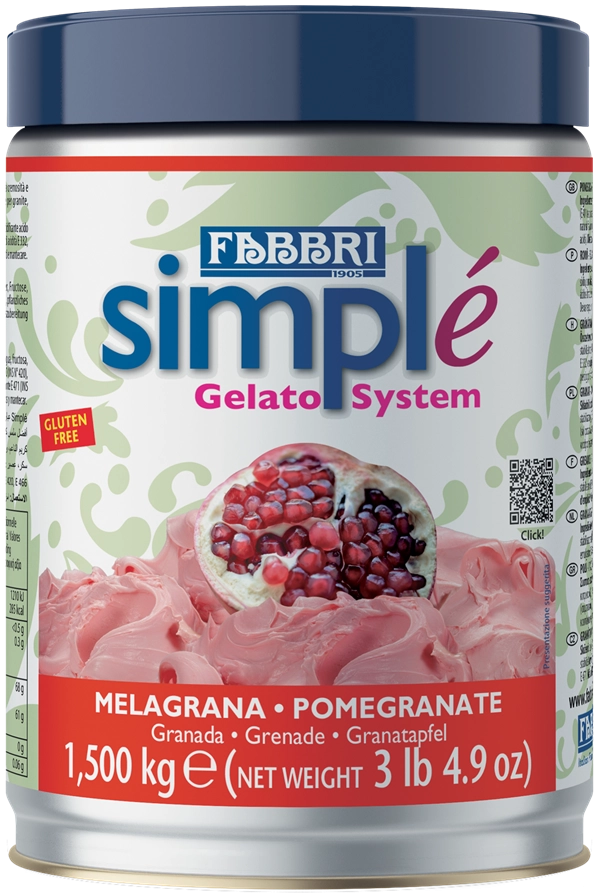 FABBRI SIMPLÉ GRÁNÁTALMA KÉSZPASZTA 1,5kg