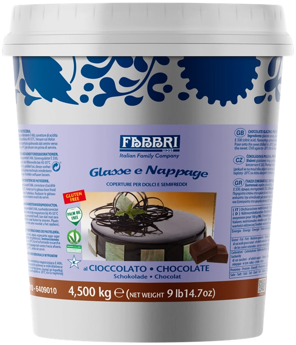 FABBRI TÜKÖRZSELÉ CSOKOLÁDÉS  4,5 kg