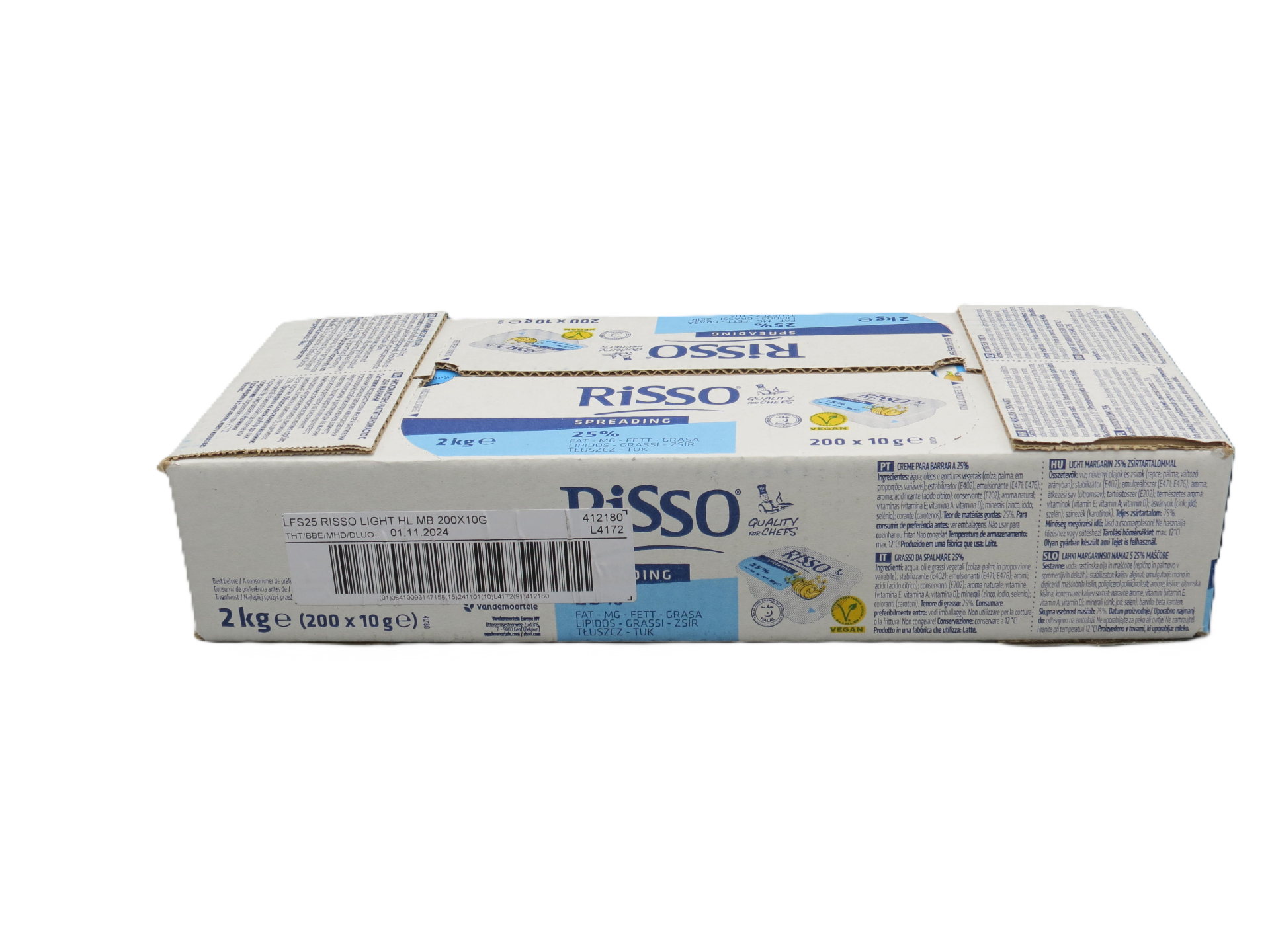 RISSO mini  margarin 200*10 g