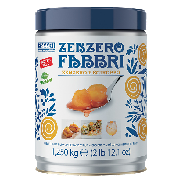FABBRI GYÖMBÉR SZIRUPBAN 1,25KG