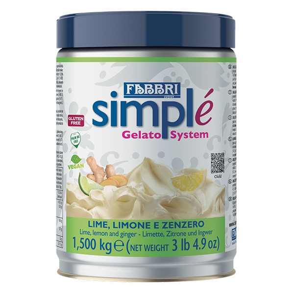FABBRI SIMPLÉ LIME-CITROM-GYÖMBÉR 1,5KG