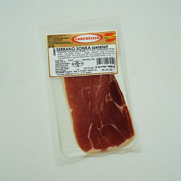 Serrano szeletelt sonka 100 g