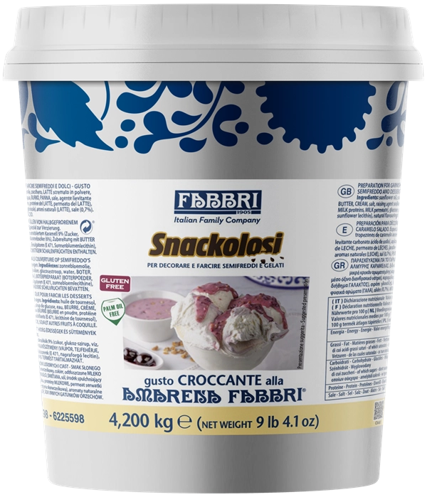 FABBRI Amarena Ropogós Snackoloso 3,8kg