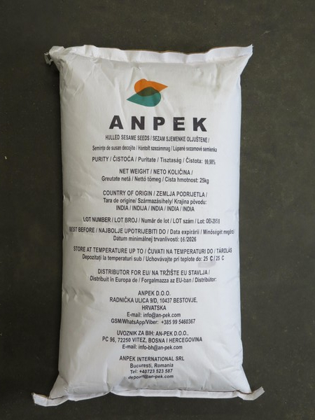 Szezámmag 25kg T