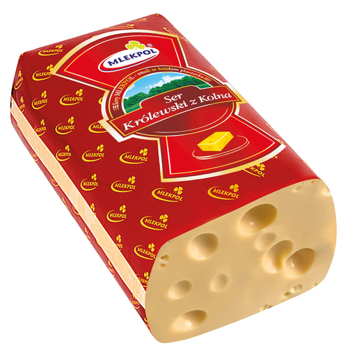 Ementáli típ.  nagylyukú sajt ca. 3,5 kg