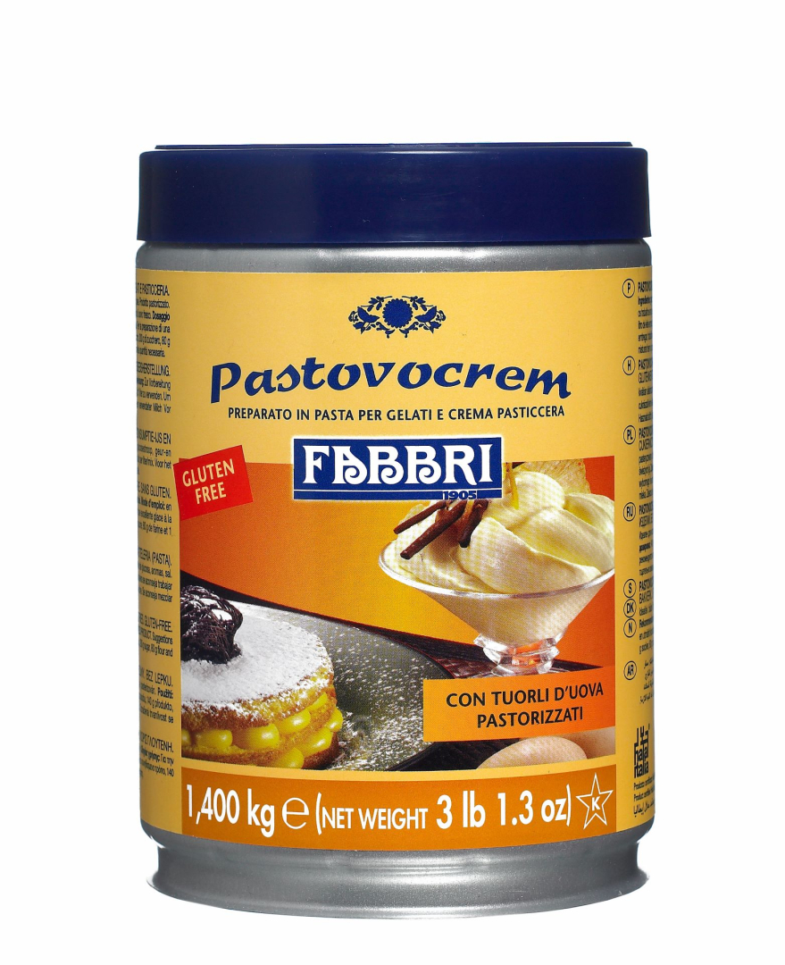 FABBRI tojássárg.krém paszt.1,4kg*