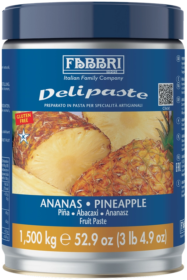 FABBRI ananász paszta 1,5kg