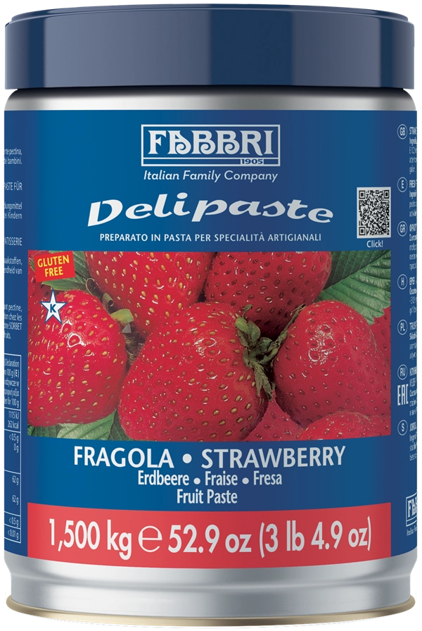 FABBRI eper paszta msz. 1,5kg