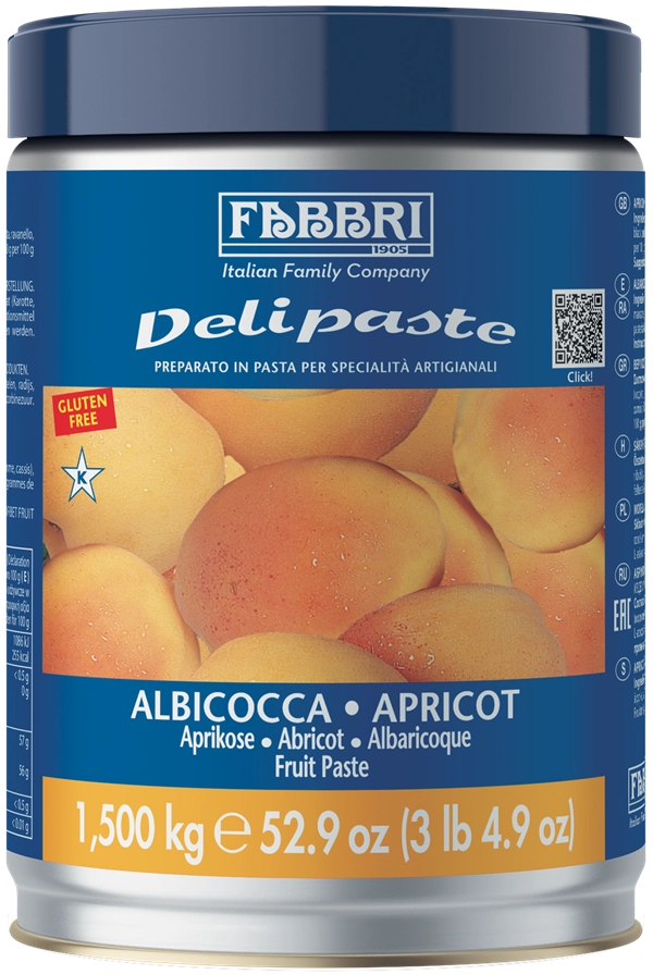 FABBRI sárgabarack paszta 1,5kg