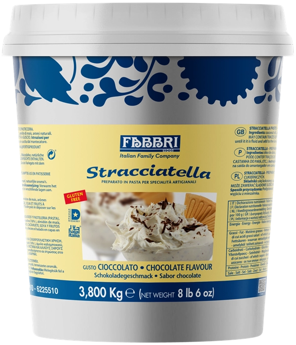 FABBRI sztracsatella/variegátó paszta 3,8kg