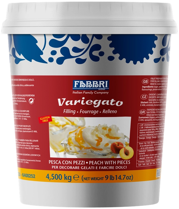 FABBRI őszibarack varieg. 4,5kg