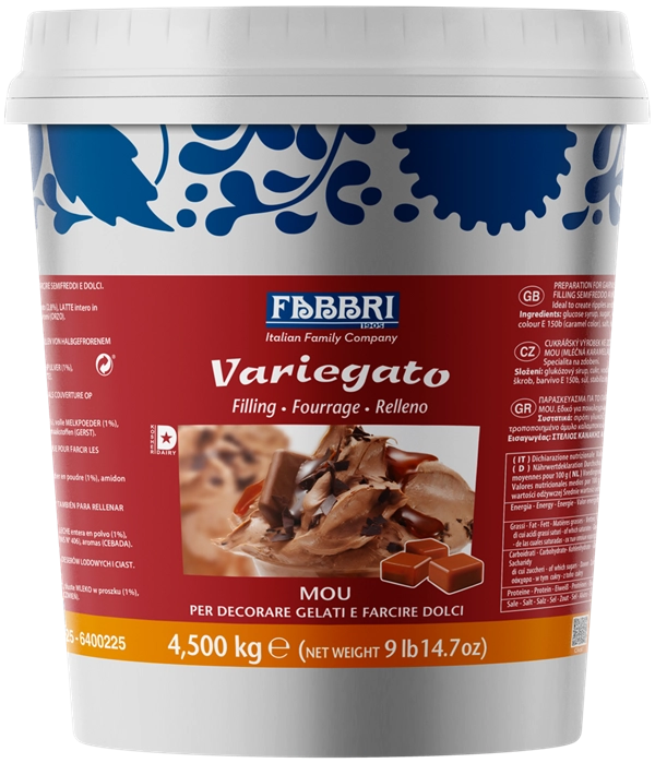 FABBRI tejkaramella varieg. 4,5kg