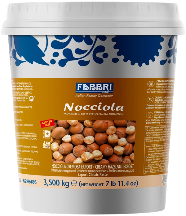 FABBRI krém mogyoró paszta 3,5kg