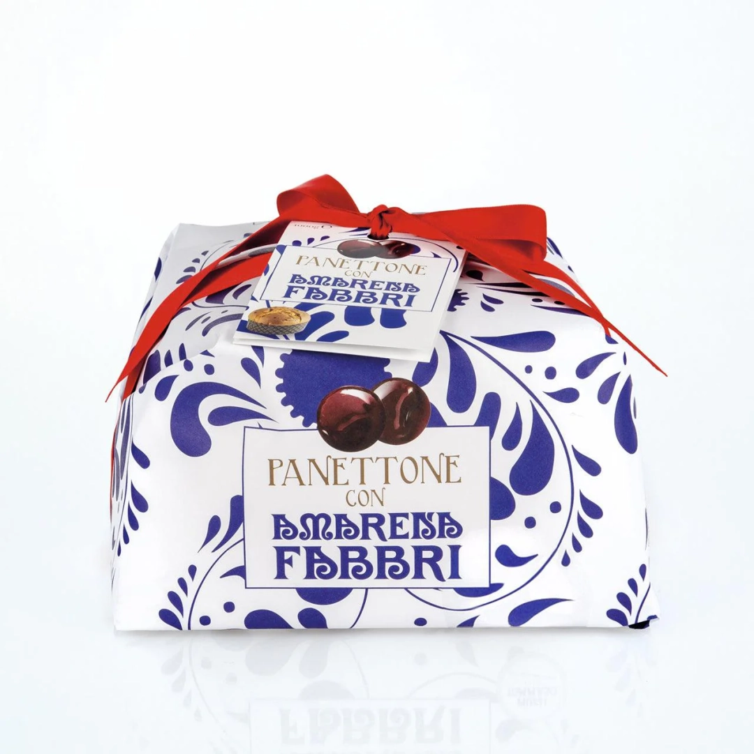 FABBRI Olasz Panettone Amarenával 1kg 