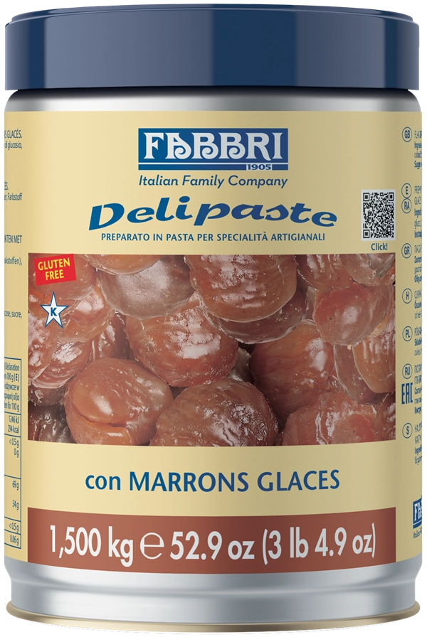 FABBRI kandírozott gesztenye paszta 1,5kg