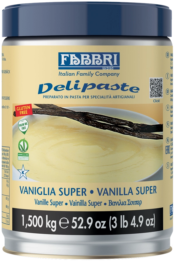 FABBRI vanília  paszta super1,5kg
