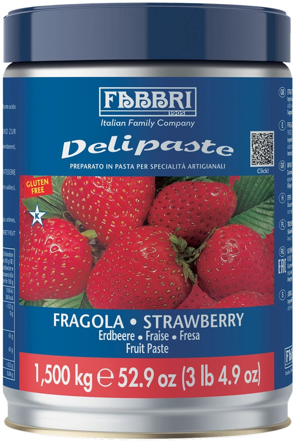 FABBRI eper paszta 1,5kg