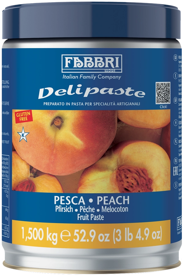 FABBRI őszibarack paszta 1,5kg